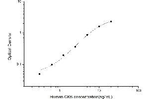 Typical standard curve (CKB Kit ELISA)