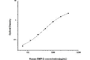 Typical standard curve (BMP2 Kit ELISA)