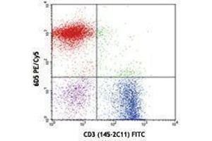 Flow Cytometry (FACS) image for anti-CD19 Molecule (CD19) antibody (PE-Cy5) (ABIN2658932) (CD19 anticorps  (PE-Cy5))