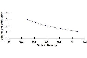 Typical standard curve (Testosterone Kit ELISA)