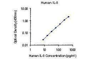 ELISA image for anti-Interleukin 8 (IL8) antibody (ABIN2665194) (IL-8 anticorps)