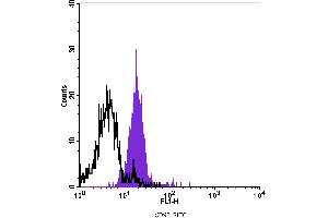 Flow Cytometry (FACS) image for anti-TNF Receptor Superfamily, Member 6 (FAS) antibody (FITC) (ABIN2144705) (FAS anticorps  (FITC))