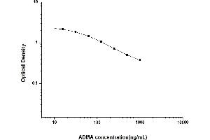 Typical standard curve (ADMA Kit ELISA)