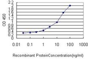 ELISA image for anti-RPTOR Independent Companion of mTOR, Complex 2 (RICTOR) (AA 1-98) antibody (ABIN566975)