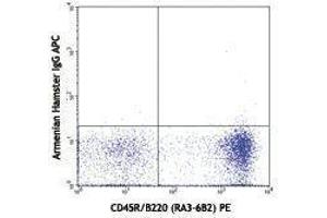 Flow Cytometry (FACS) image for anti-Chemokine (C-C Motif) Receptor 6 (CCR6) antibody (APC) (ABIN2658518) (CCR6 anticorps  (APC))
